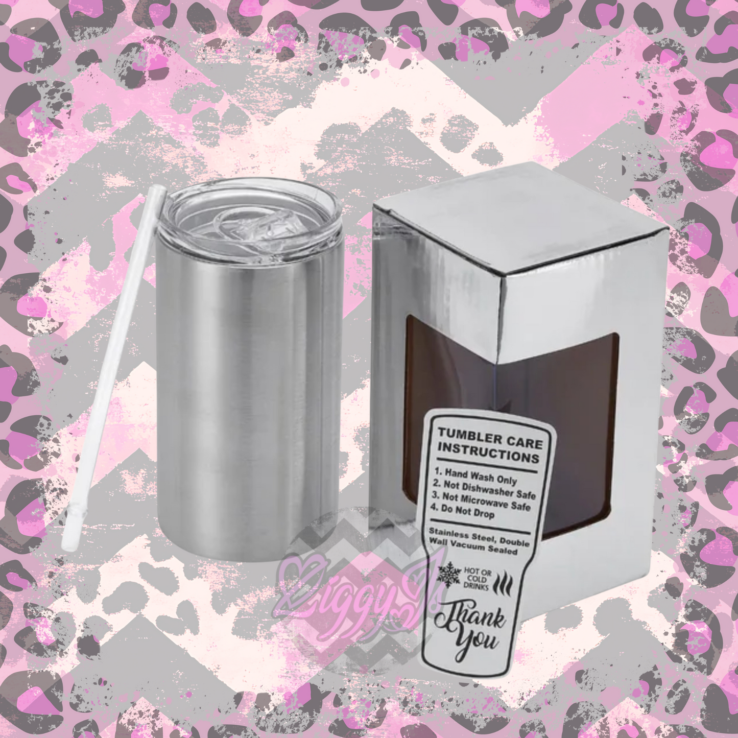Custom 14oz Glitter Tumbler
