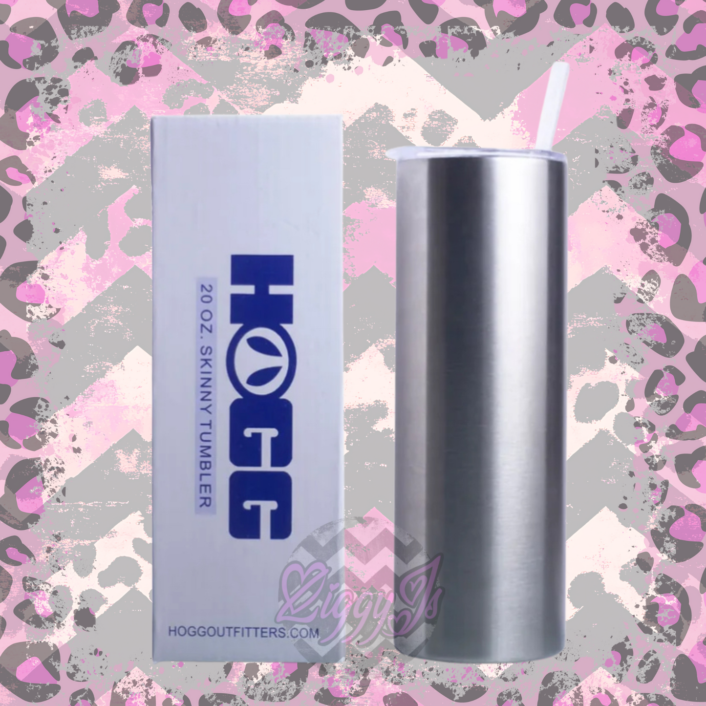 Custom 20oz Glitter Tumbler