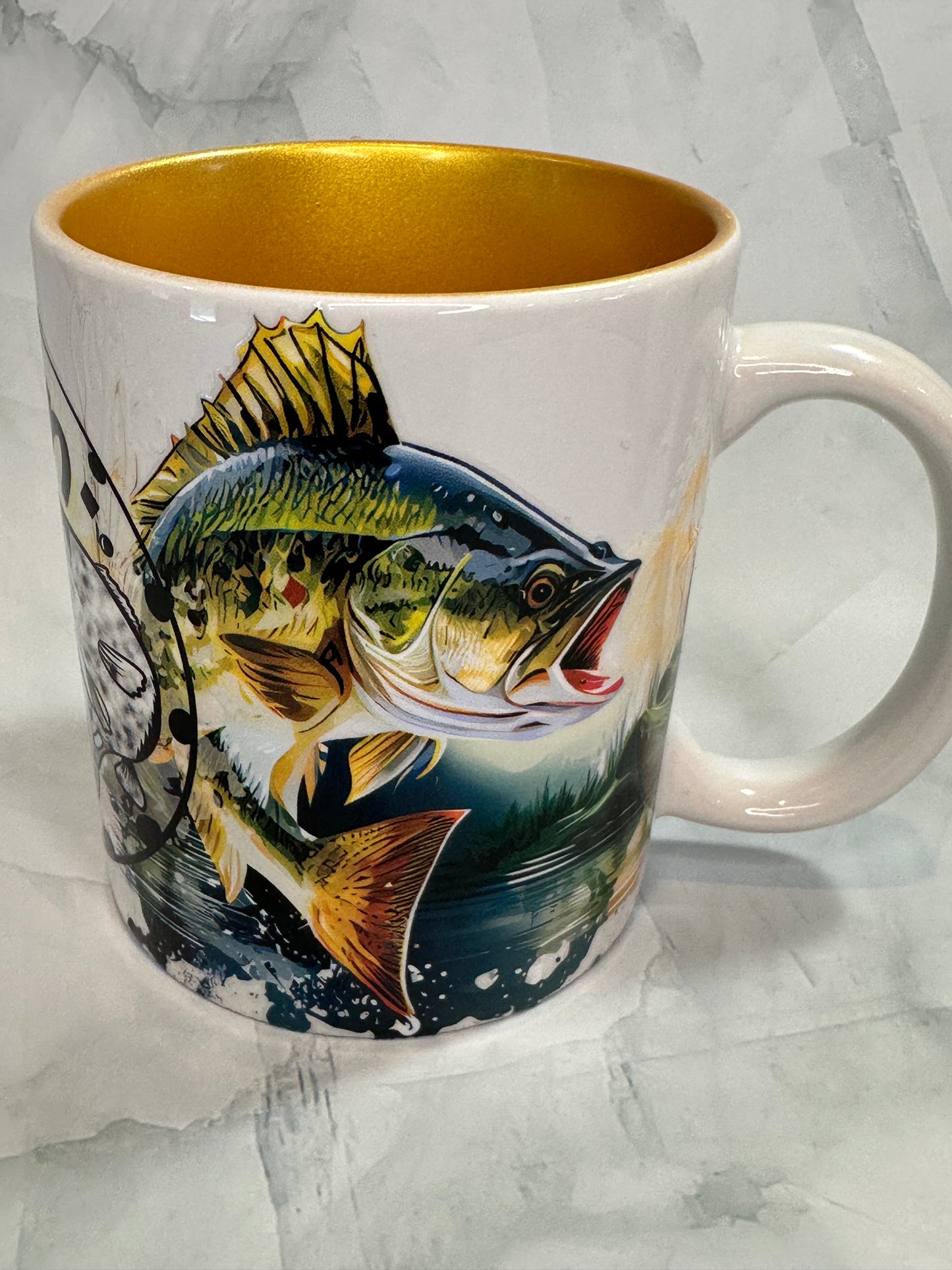 Wishin I Was Fishin Mug