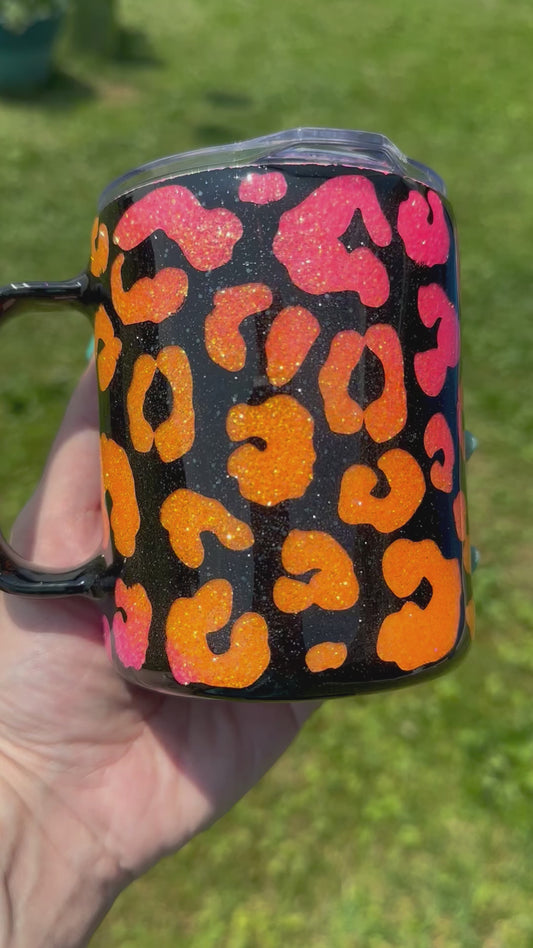 Neon Cheetah Mug